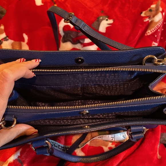 Kate spade Blue hand bag Great condition Gently used - Picture 3 of 5